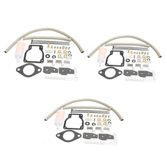 iFJF carburetor rebuild kit for Mercury outboard, three-pack ready for service