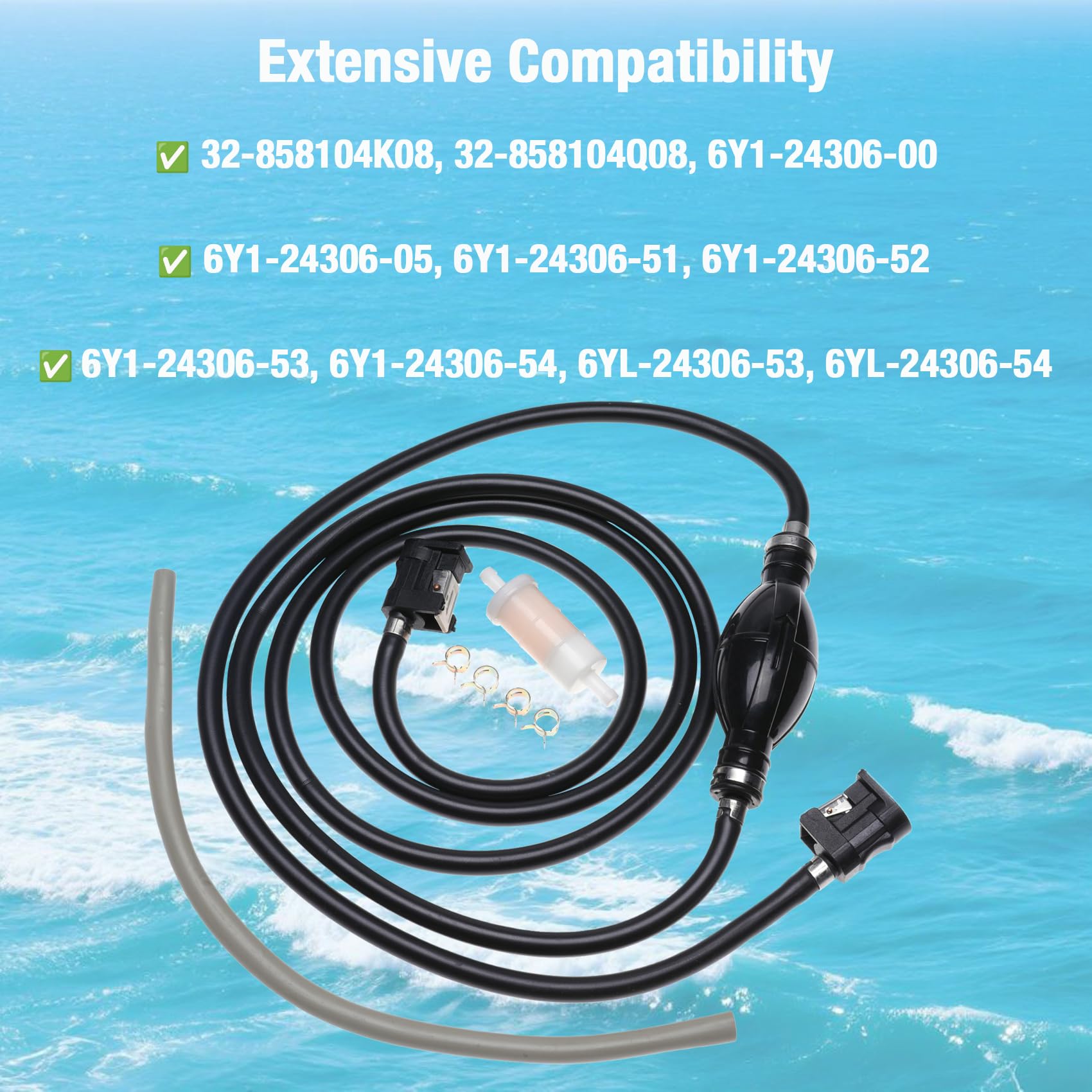 iFJF compatibility with Yamaha, Mercury, and Johnson/OMC engines