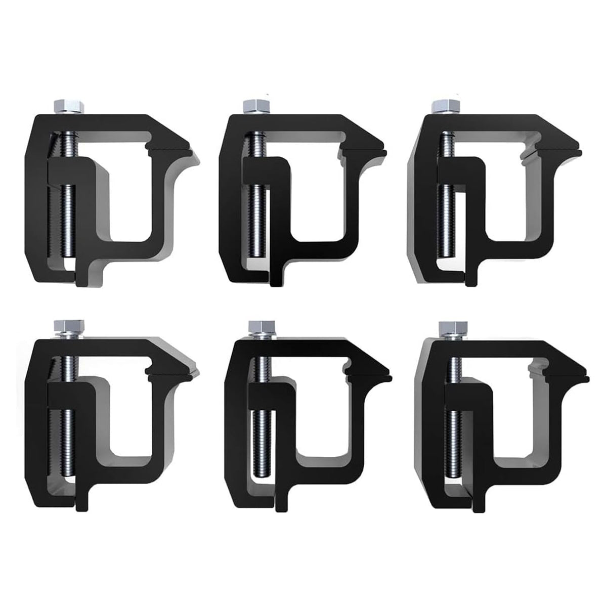 iFJF mounting clamps package shown for secure truck cap installation