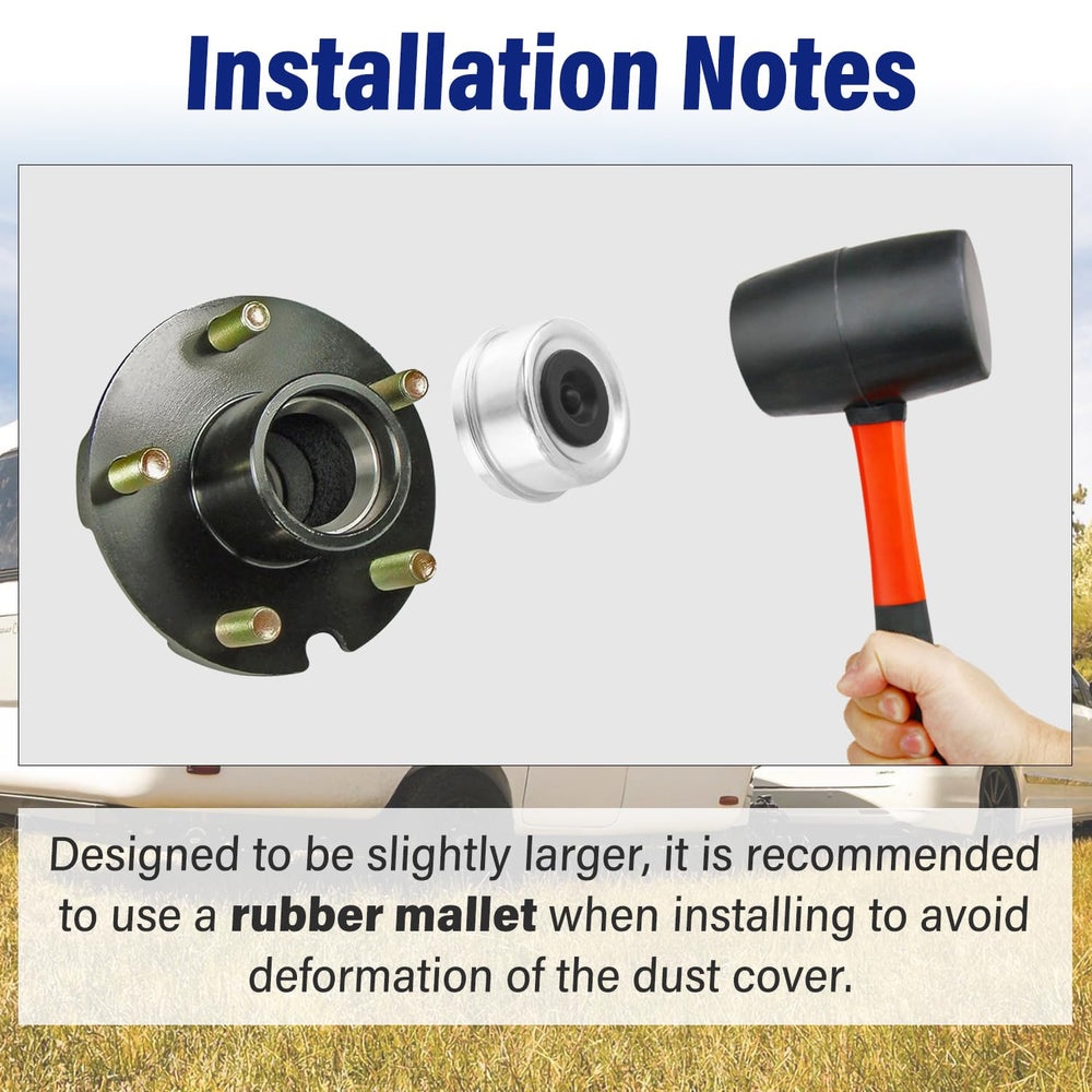 IFYKIM hub dust cap protects bearings from dust and debris