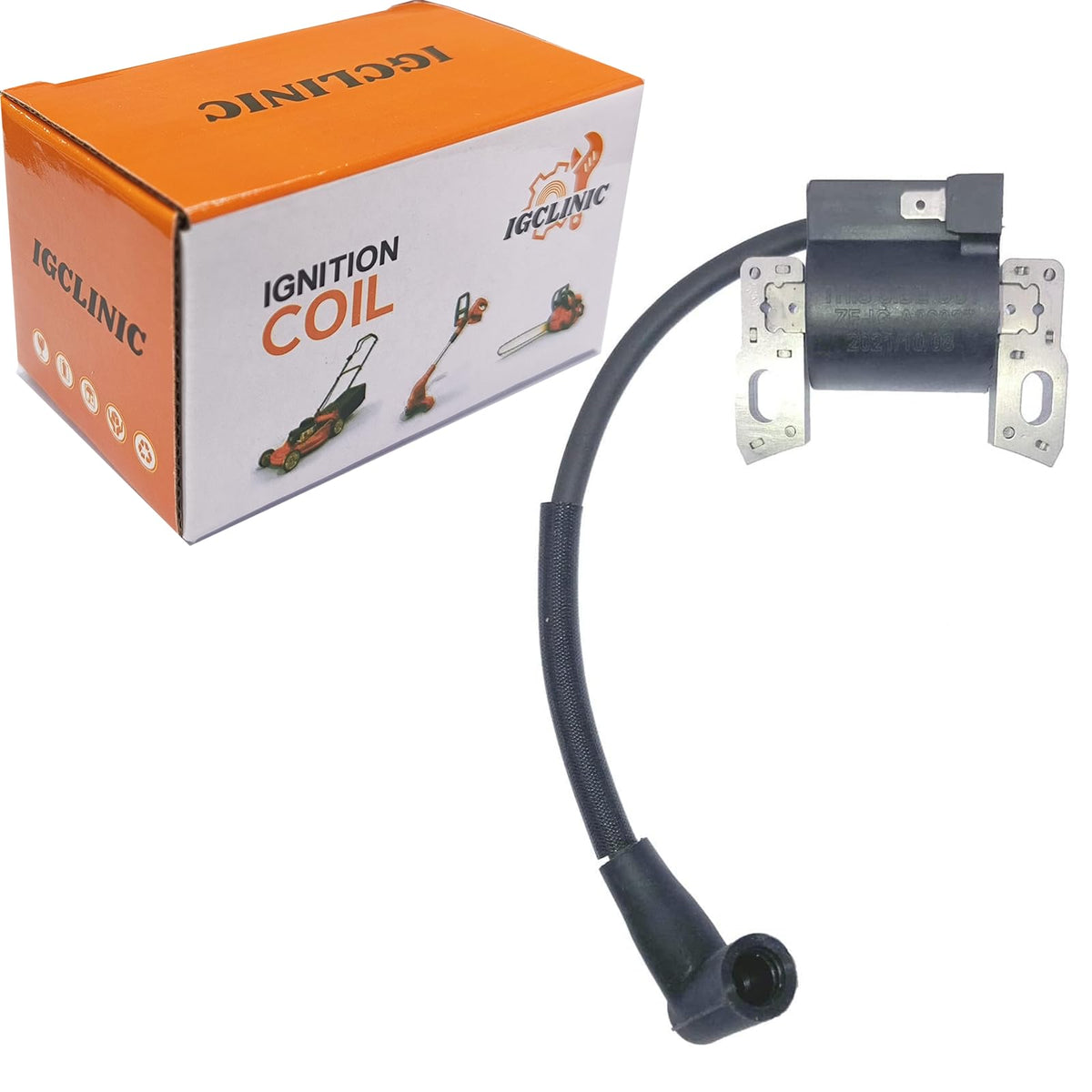 IGCLINIC magneto-armature coil for Briggs and Stratton engines ensures stable ignition.