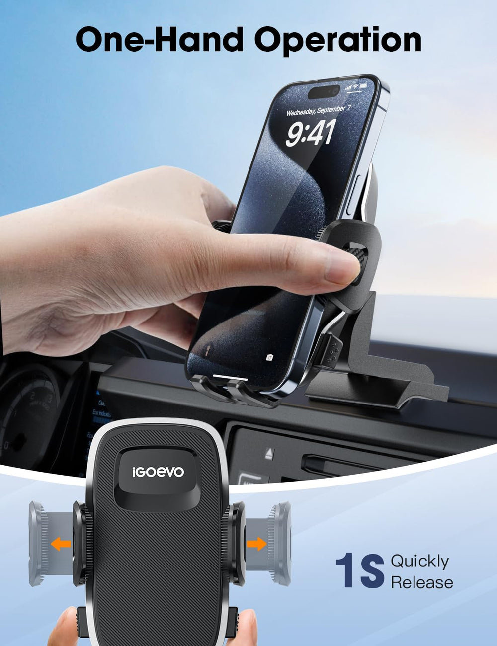 iGoevo Tacoma compatible with most smartphones for versatile use