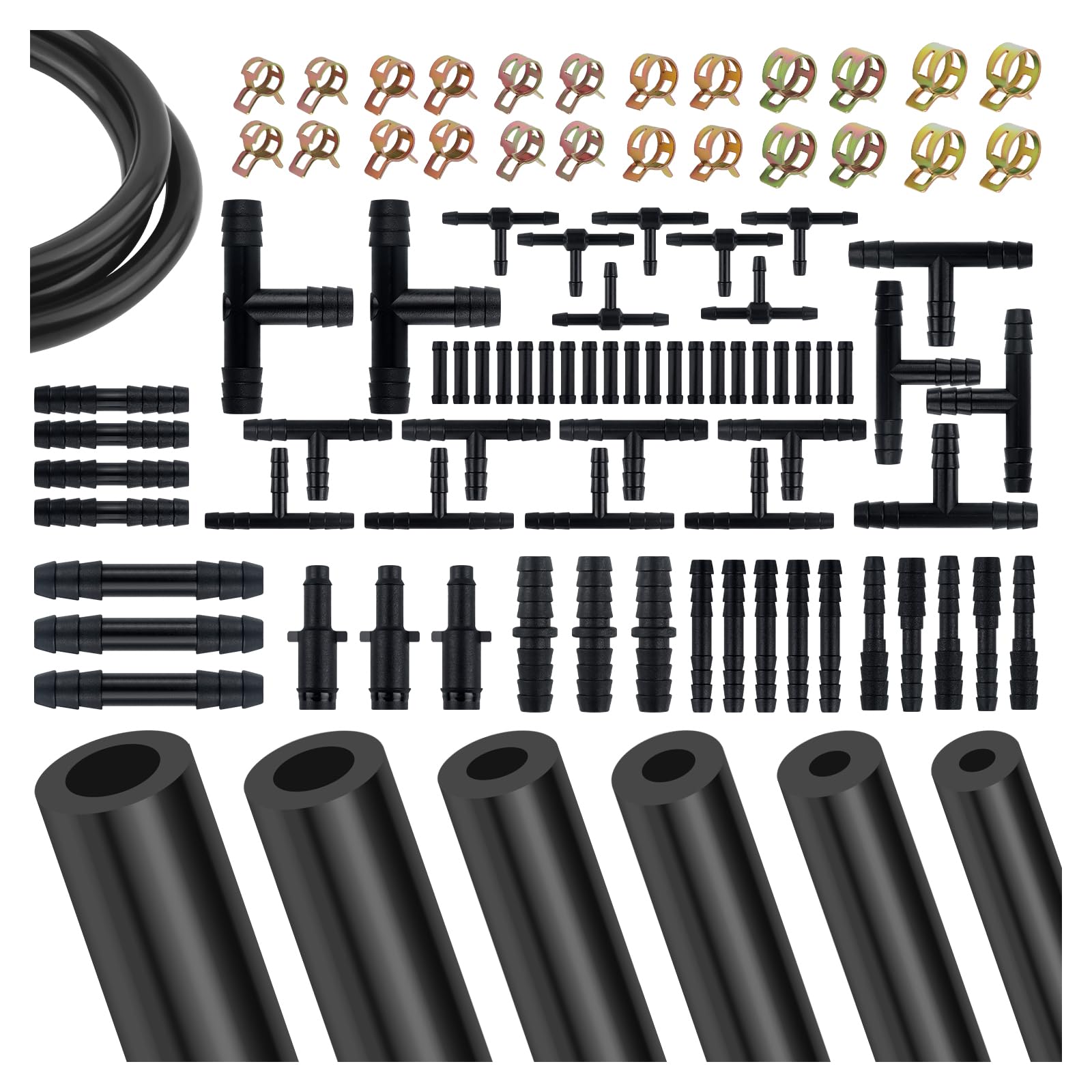 IHOTDER 94PCS vacuum hose kit displayed in box for automotive work