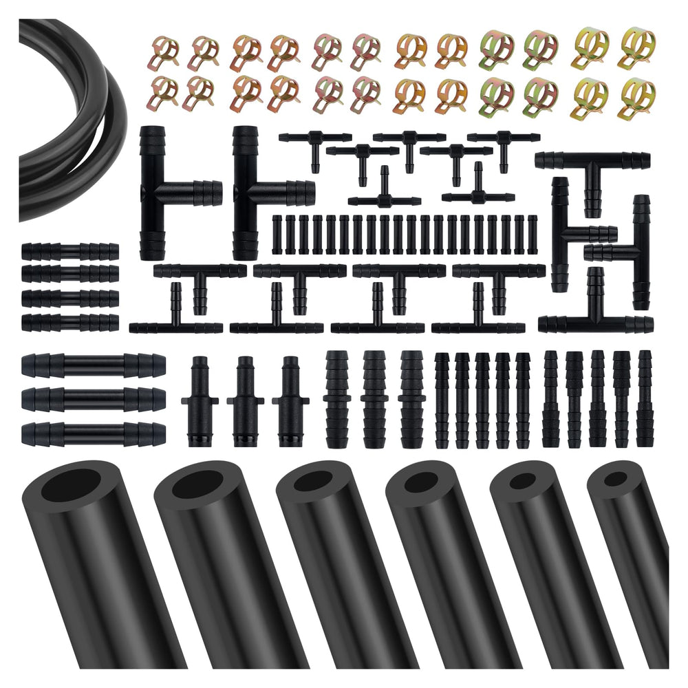 IHOTDER 94PCS vacuum hose kit displayed in box for automotive work