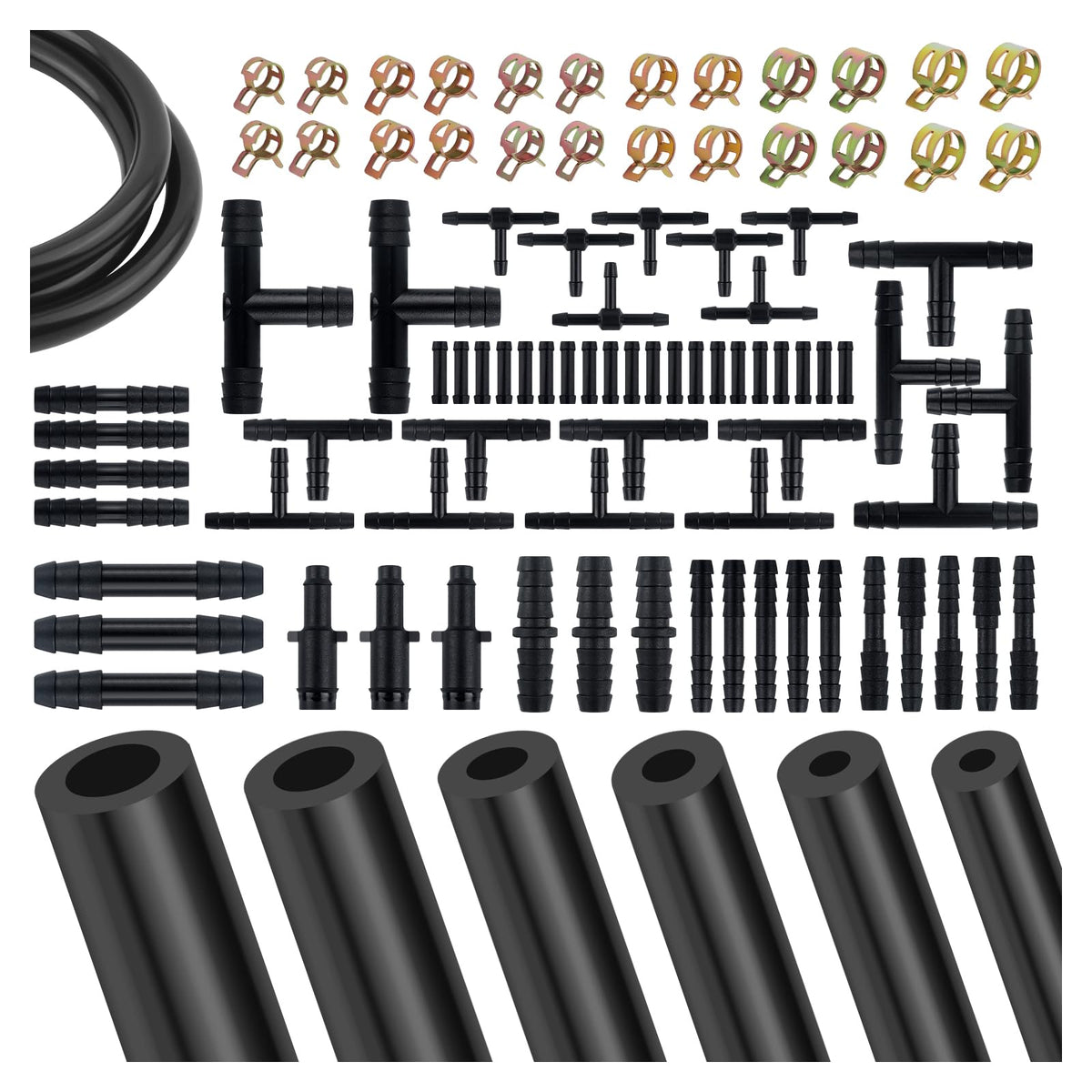 IHOTDER 94PCS vacuum hose kit displayed in box for automotive work
