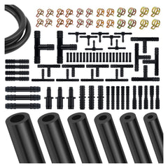 IHOTDER 94PCS vacuum hose kit displayed in box for automotive work