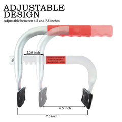IHOTDER ergonomic grip aids comfortable lifting and control.