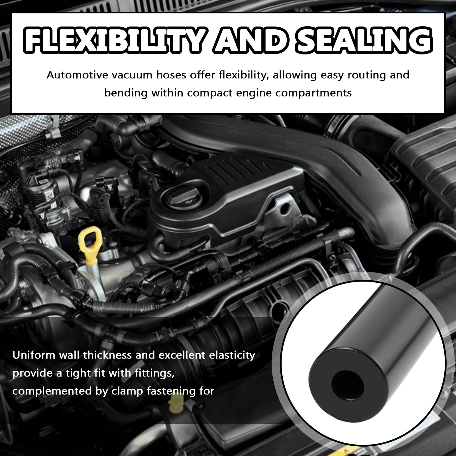 IHOTDER kit in use, illustrating straightforward engine bay installation