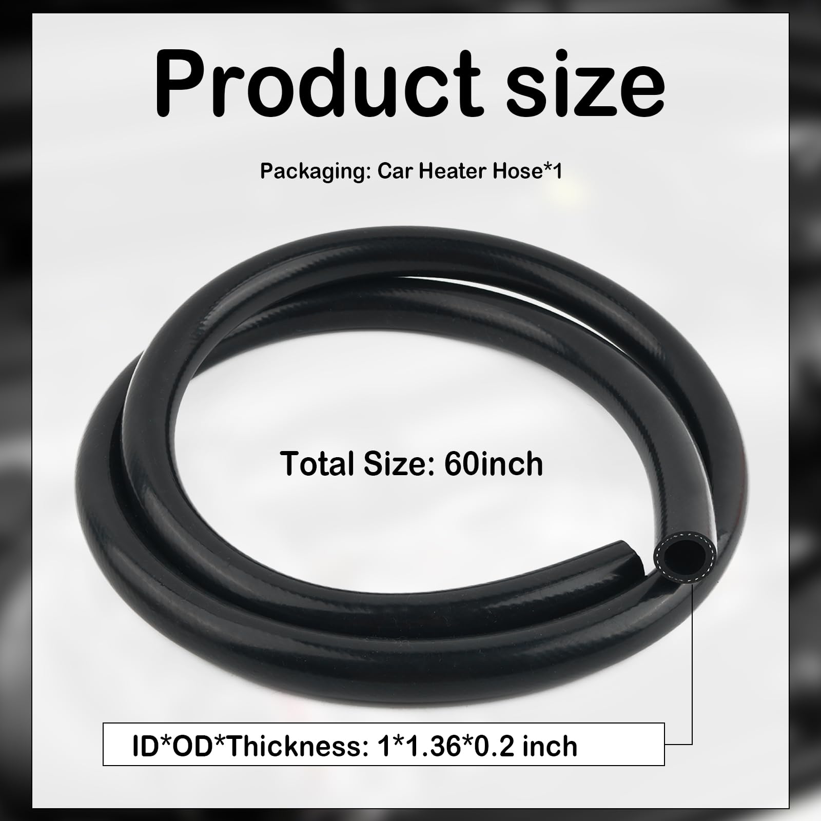 IHOTDER silicone coolant hose flexing in action to show temperature resilience.