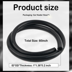 IHOTDER silicone coolant hose flexing in action to show temperature resilience.