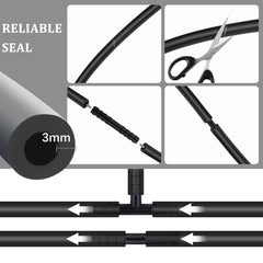 IHOTDER silicone vacuum hose 5/32 image: precise sizing supports secure, leak-free connections.