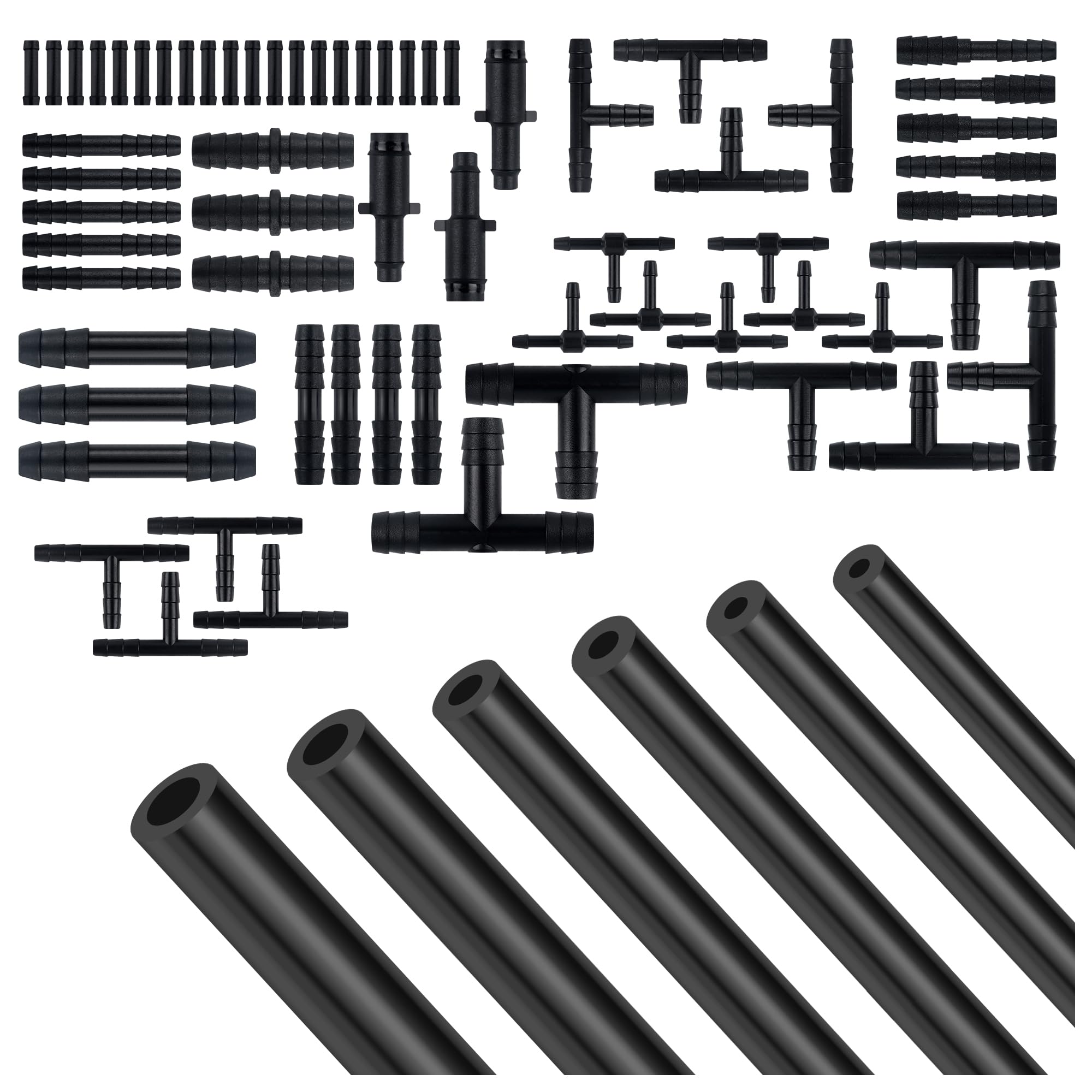 IHOTDER vacuum line kit image shows a complete 70pcs set for versatile automotive air and water routing.
