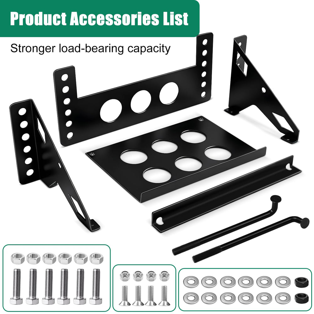 IHOUMEX heavy-duty tray mount supports RVs and trucks during demanding conditions.