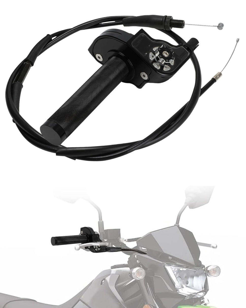 IUVWISN mini bike throttle assembly for dirt bikes with 7/8 inch bore
