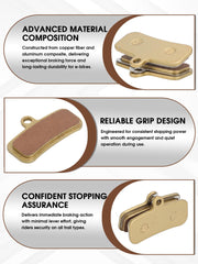 IUVWISN Talaria Sting brake pads for stable, confident braking.