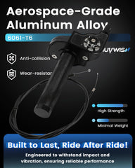 IUVWISN throttle top transparent for on-the-go adjustment