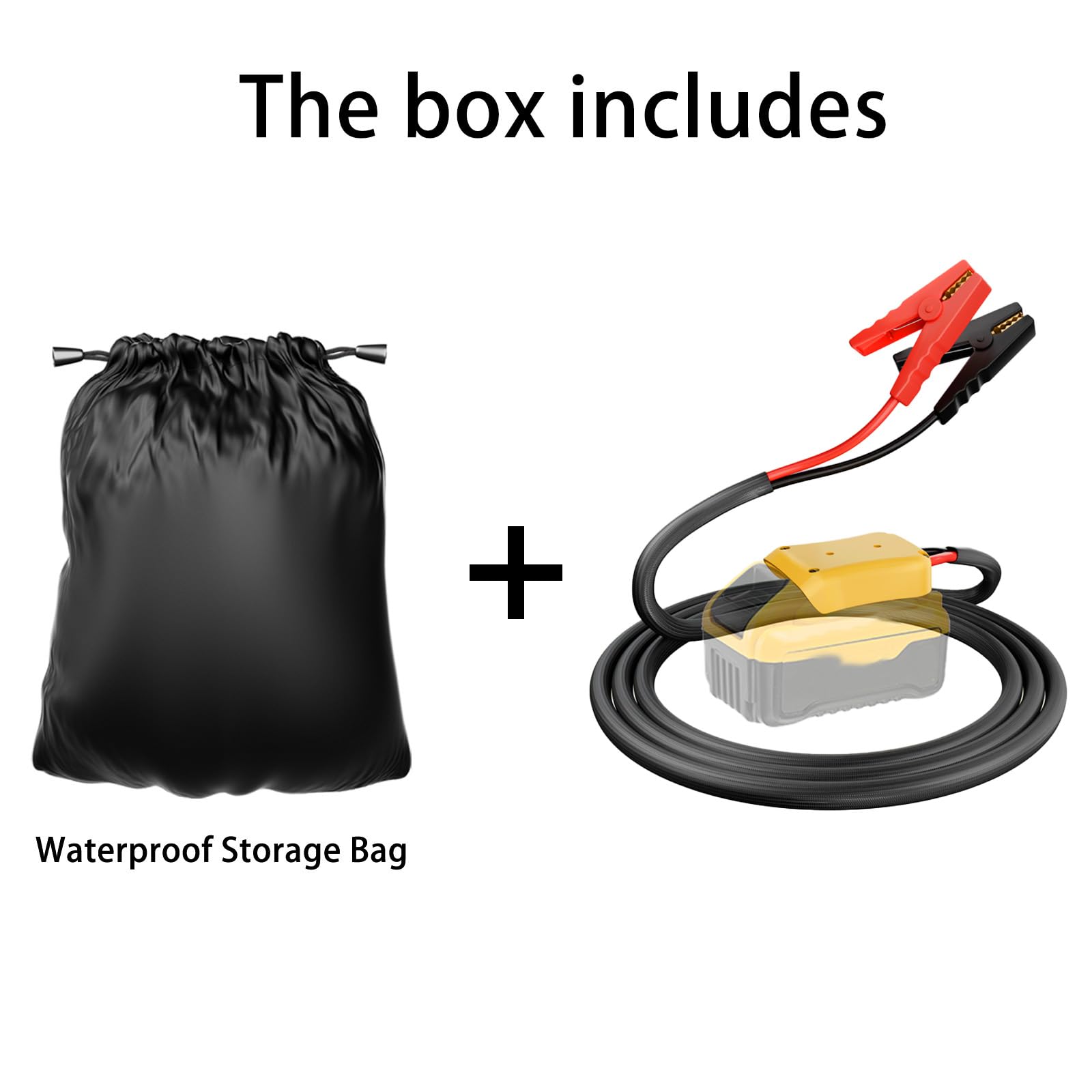 IIXWUQ 8awg pure copper clips deliver strong conductivity during jumps