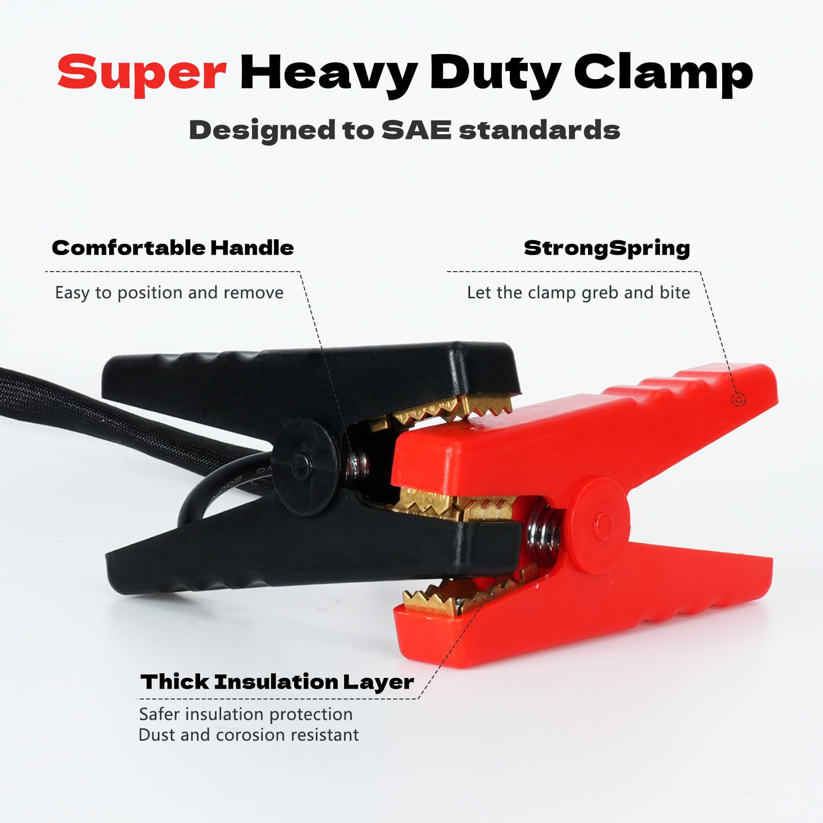 IIXWUQ portable, compact jumper kit for easy roadside boosts