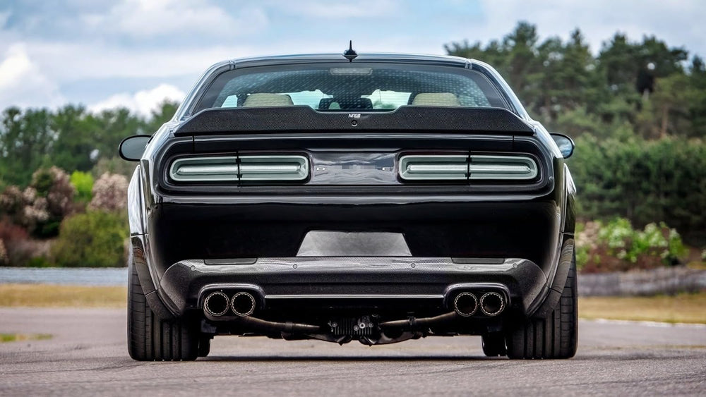 iJDMTOY blackout smoked lens rear reflector left accentuates rear lines and glow