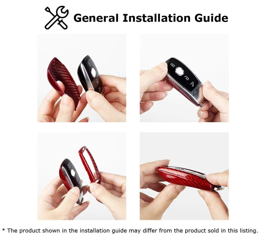 iJDMTOY easy-install key fob cover fits in minutes