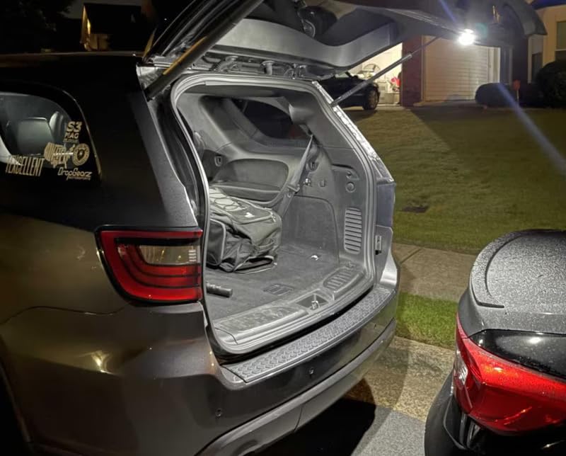 iJDMTOY LED cabin lights for Chrysler PT Cruiser enhance interior visibility at night