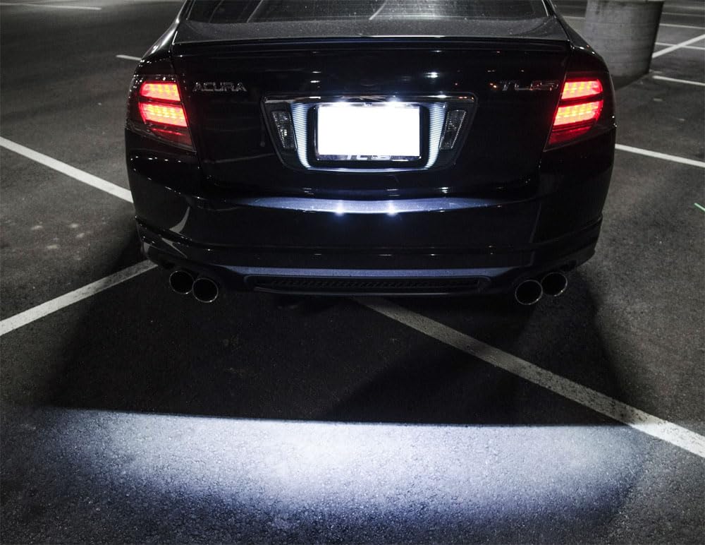 iJDMTOY license plate light for Honda Accord Sedan enhances rear lighting