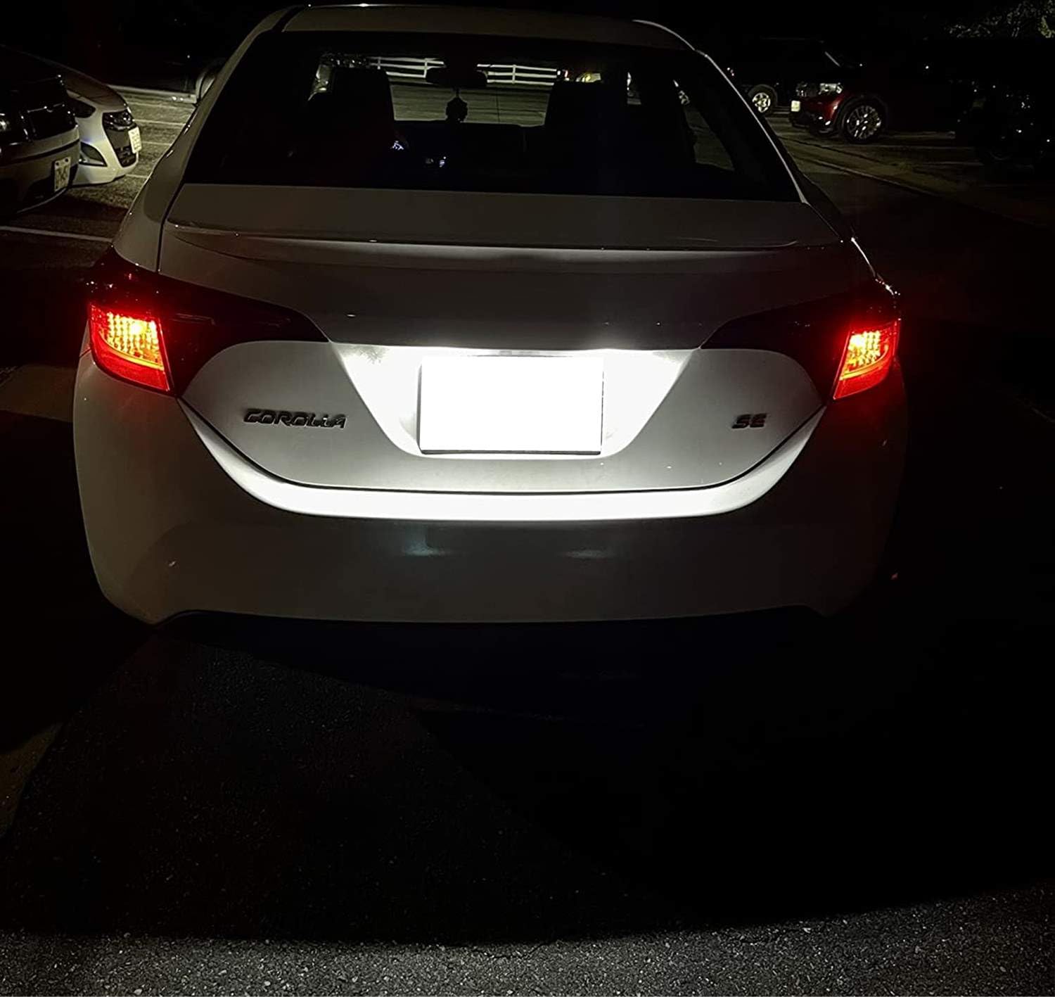 iJDMTOY full LED license plate light replaces dull bulbs with triple-brightness performance