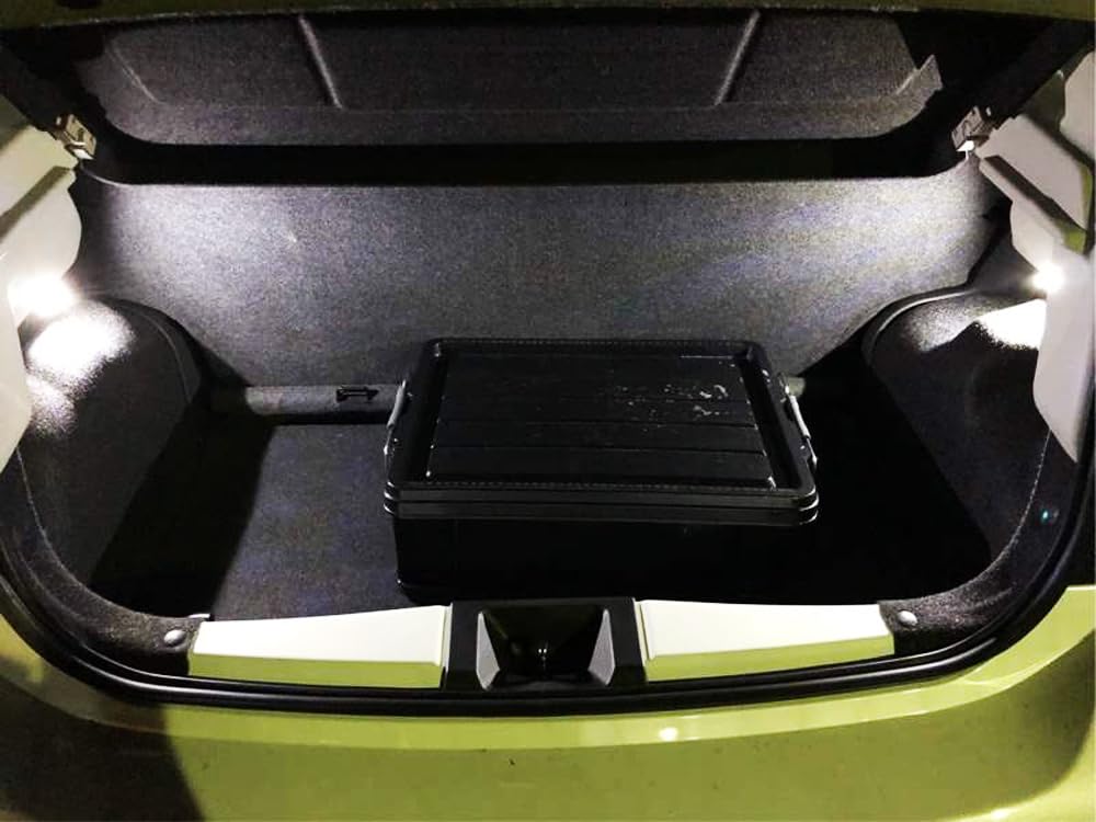 iJDMTOY trunk light for BMW X1 enhances cargo area visibility