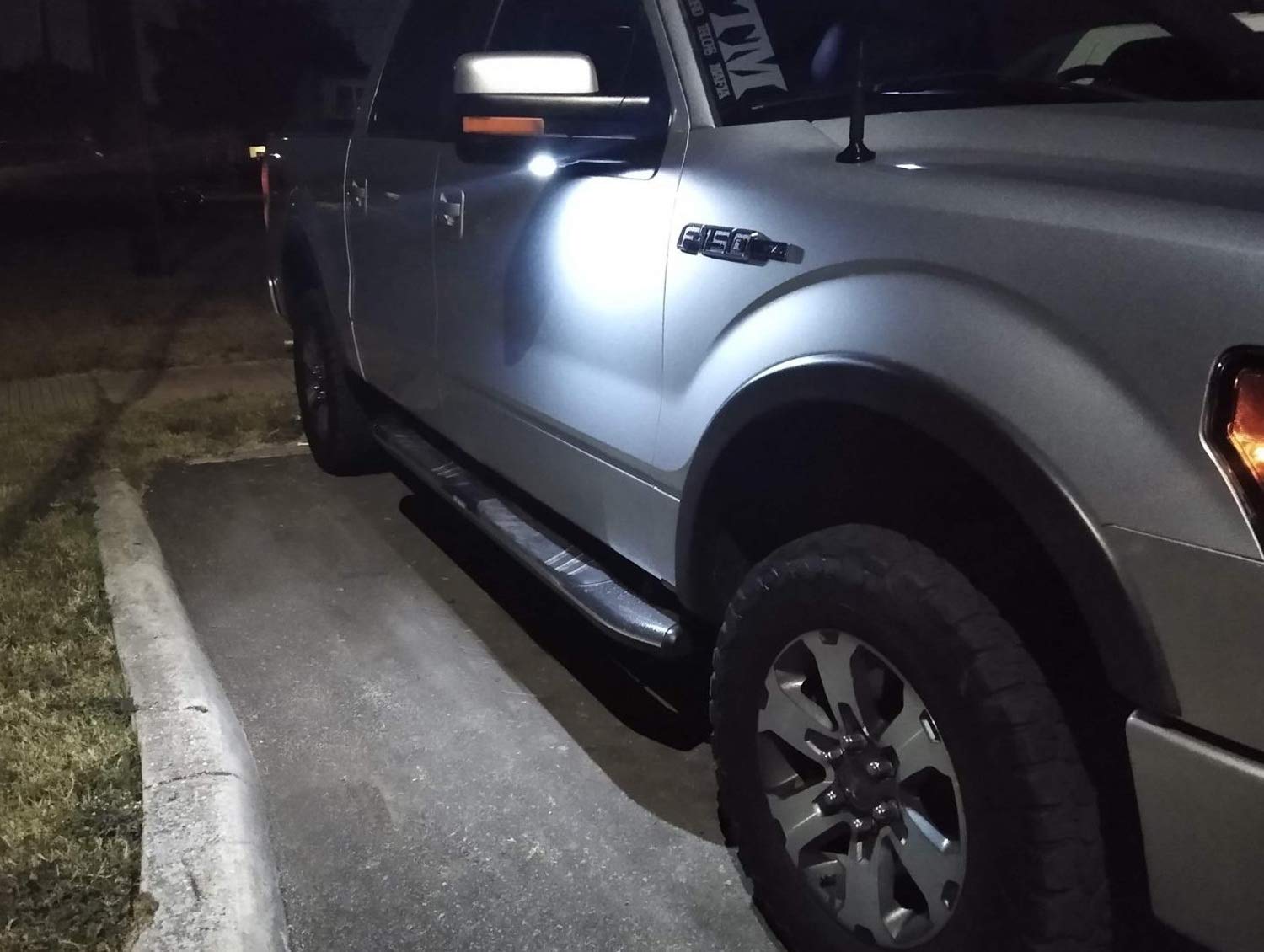 iJDMTOY puddle light for Ford Ranger, clear doorway illumination