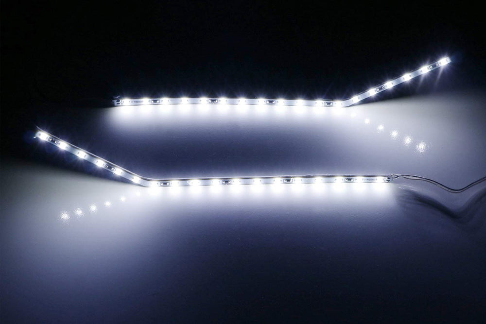 iJDMTOY Xenon white LED inside emblem fitment delivers even lighting