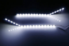 iJDMTOY Xenon white LED inside emblem fitment delivers even lighting