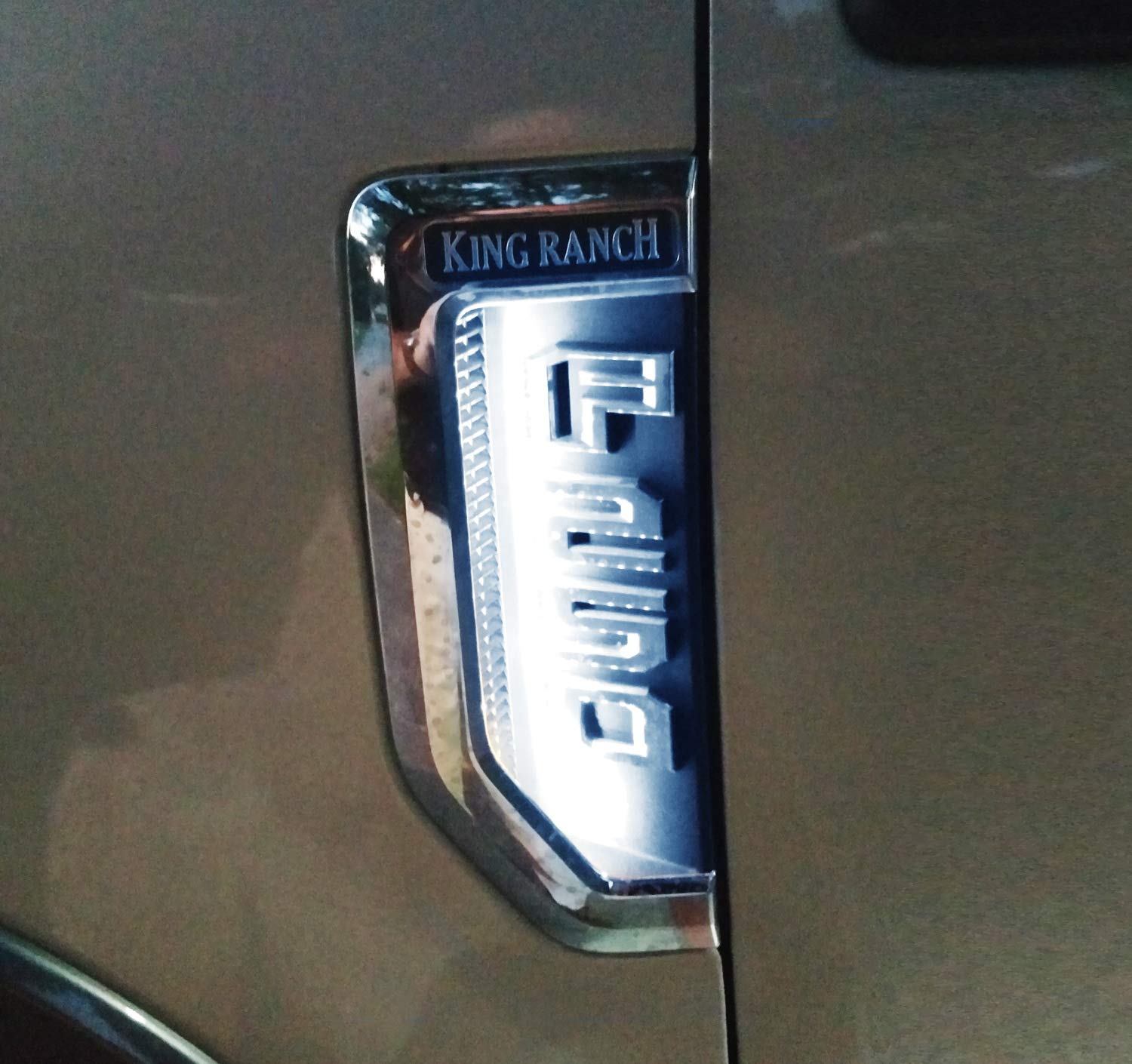 iJDMTOY Xenon white LED accent lighting elevates truck styling