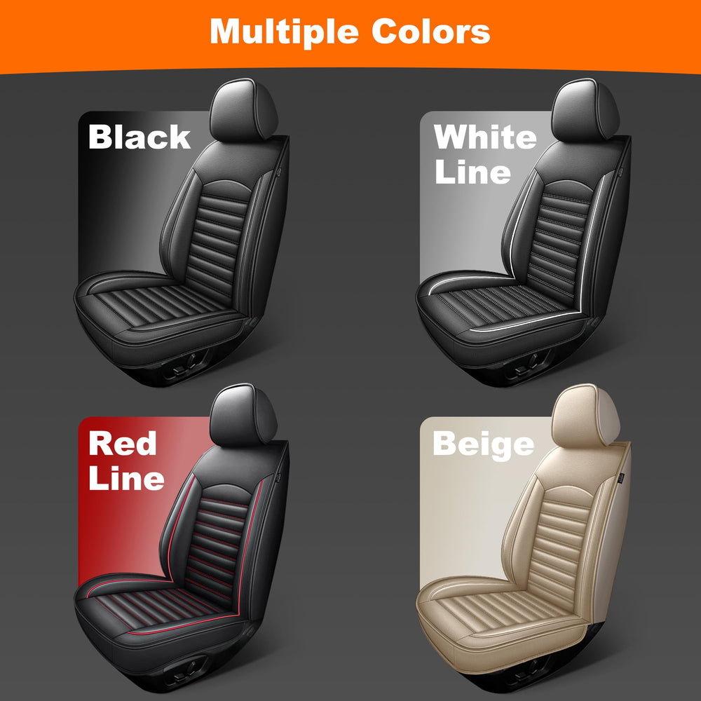 IKABEVEM two-row five-seat fit works with adjustable headrests.