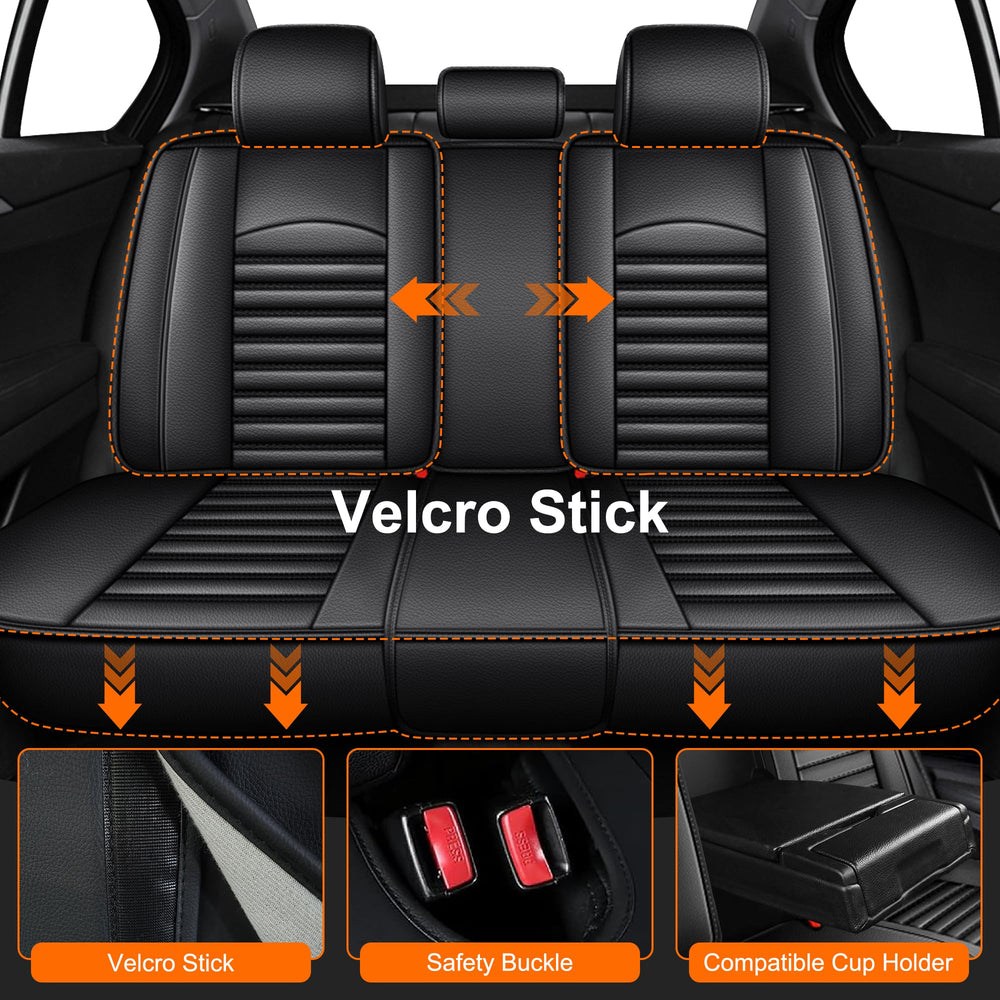 IKABEVEM airbag-compatible seat covers preserve safety features during emergencies.