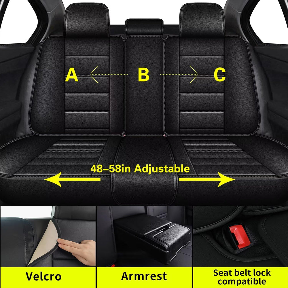 IKABEVEM Passat rear seat cover keeps seats clean during daily use.
