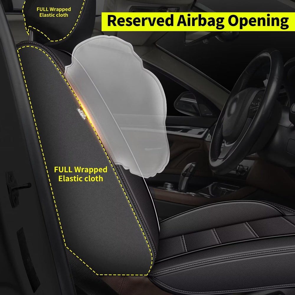 IKABEVEM Passat seat cover back pocket adds practical storage.