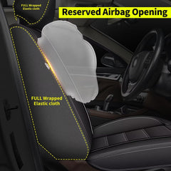 IKABEVEM Passat seat cover back pocket adds practical storage.