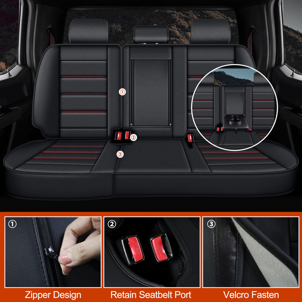 IKABEVEM front-seat back pockets ideal for kids' books and toys