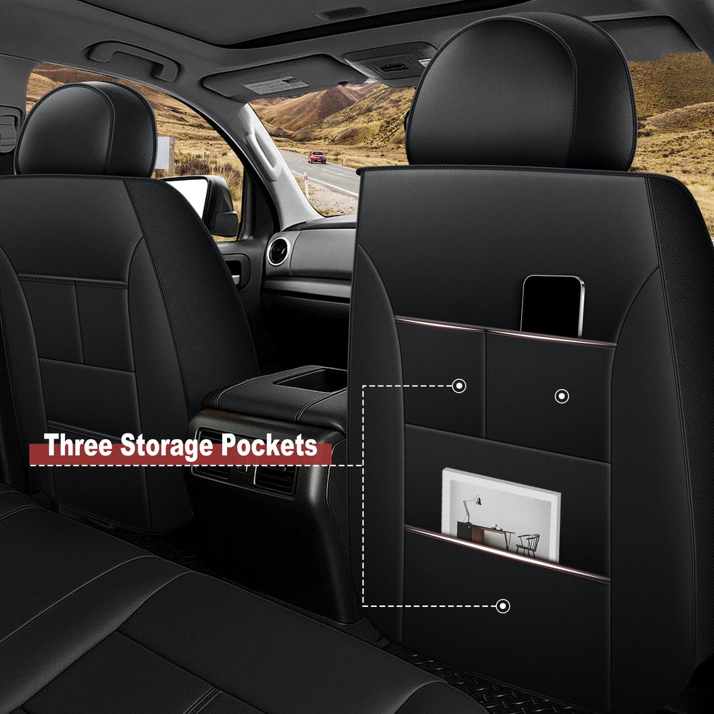 Airbag-safe IKABEVEM Tundra seat covers designed to preserve safety features
