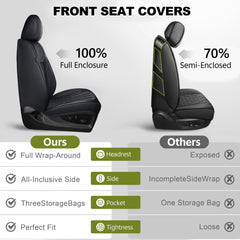 IKABEVEM Tundra faux leather texture feels durable and easy to clean