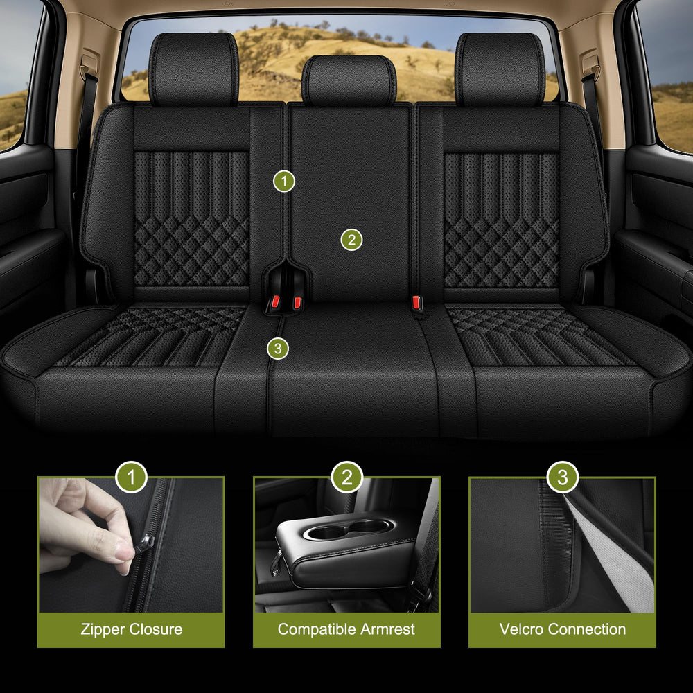 IKABEVEM Tundra front-seat pockets provide handy storage