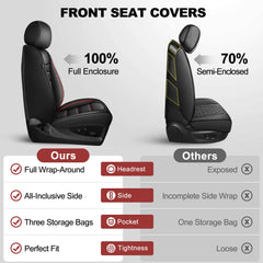 Premium faux leather texture by IKABEVEM for Tundra seat covers