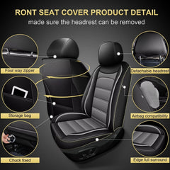 IKABEVEM waterproof first layer protects seats from spills