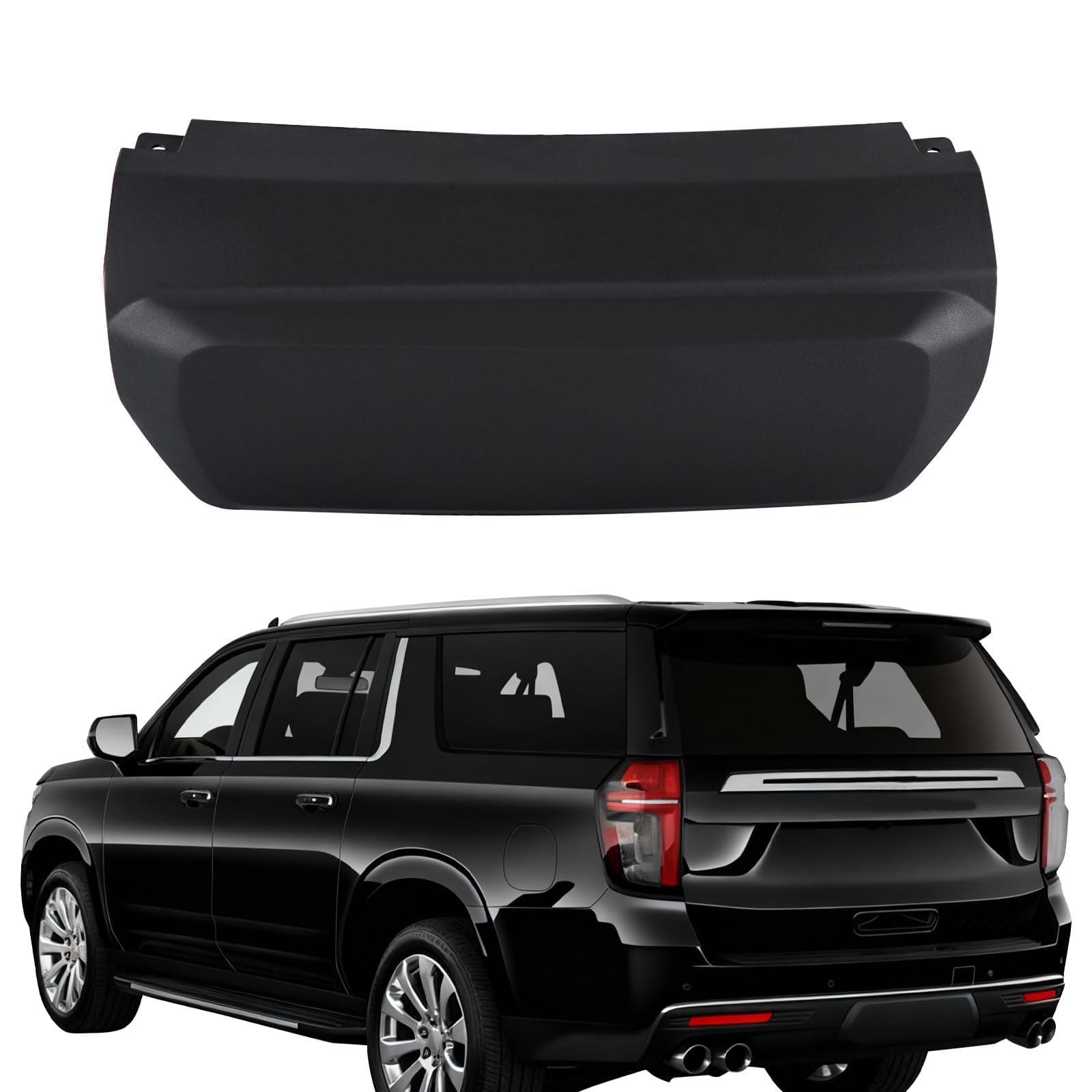 iKer rear bumper hitch cover for Chevy Suburban 2021–2024 protects the bumper from debris