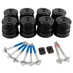 iKer silicone body mount bushings for Ford F-250/F-350 improve ride quality.