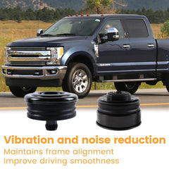 iKer silicone bushings close-up highlighting durable vibration damping material.