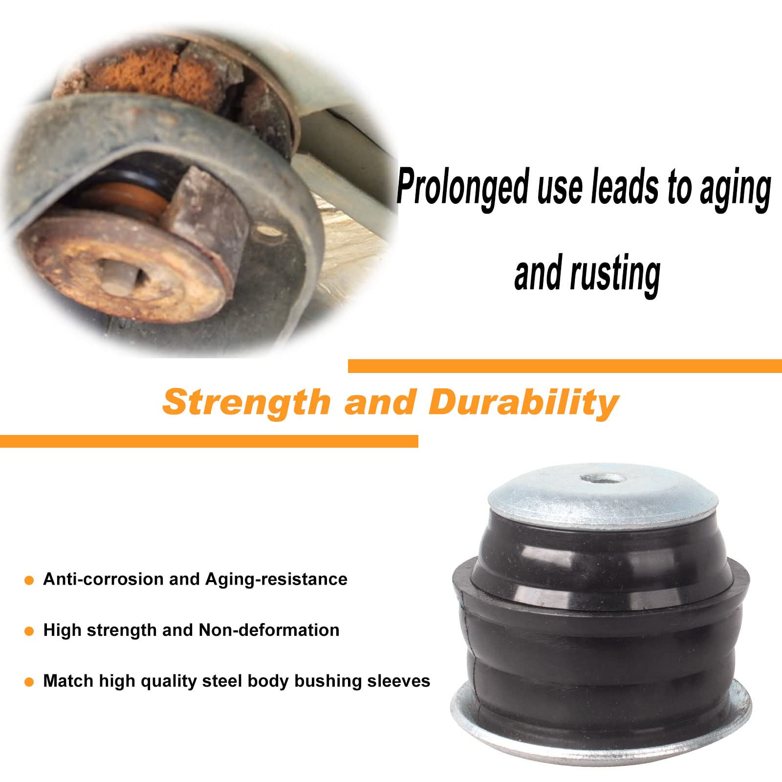 iker steel sleeves and hardware ensure secure, long-lasting installation