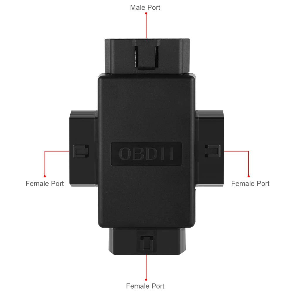 iKKEGOL insulated copper wires provide durability and reliable insulation for OBD connections.