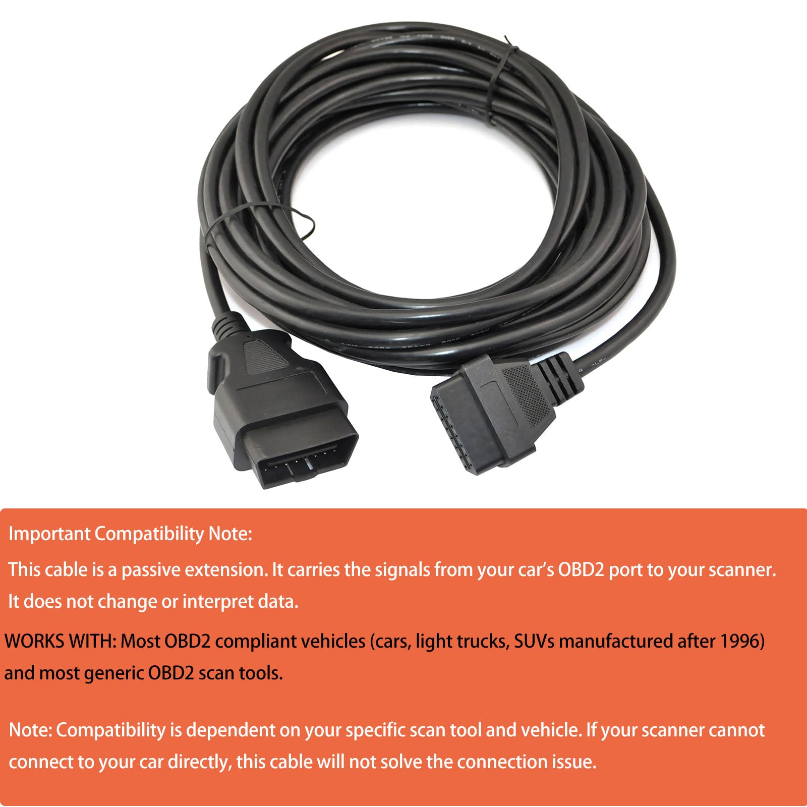 iKKEGOL OBD2 extension kit ready for quick setup.