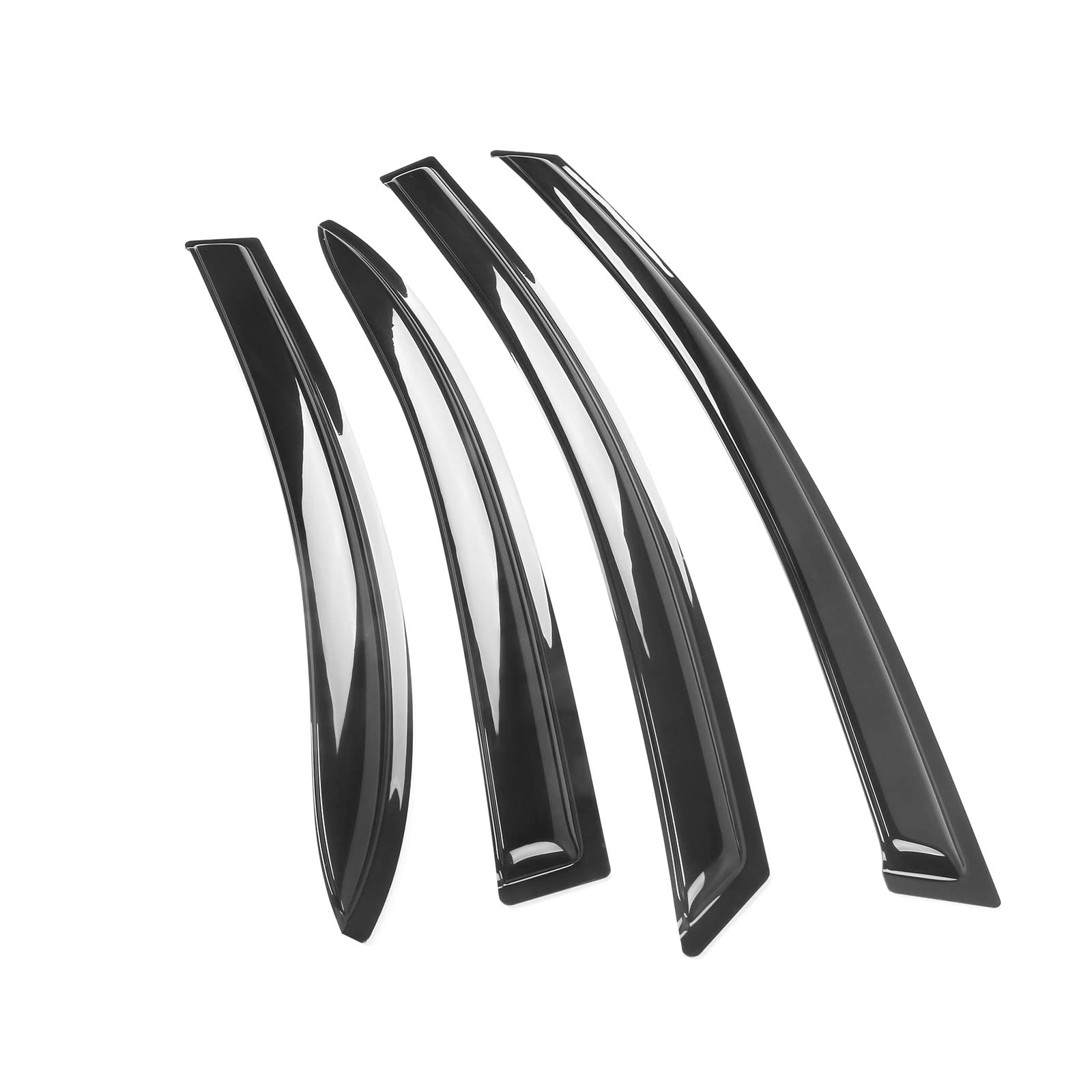 IKON Motorsports visor side view on Honda Civic 2006-2011 highlighting low-profile design